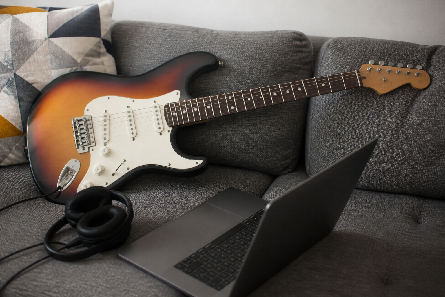 Gitaarstijlen en genres op backing tracks
